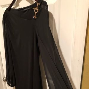 Gorgeous Ivanka Trump Sheer Sleeved Cocktail Dress